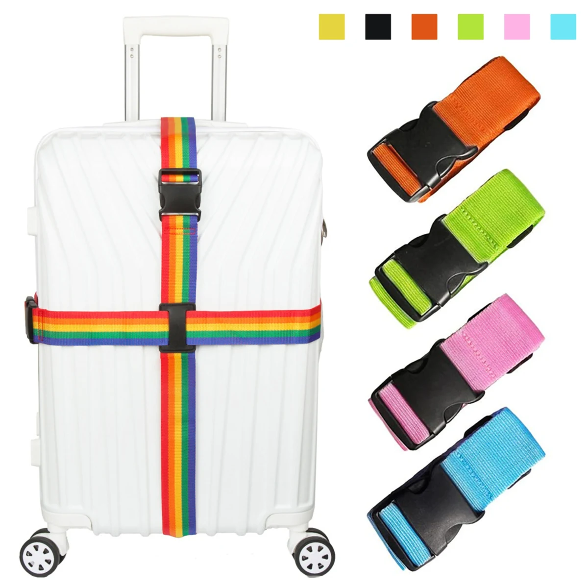 Luggage Strap w/Buckle Lock 1