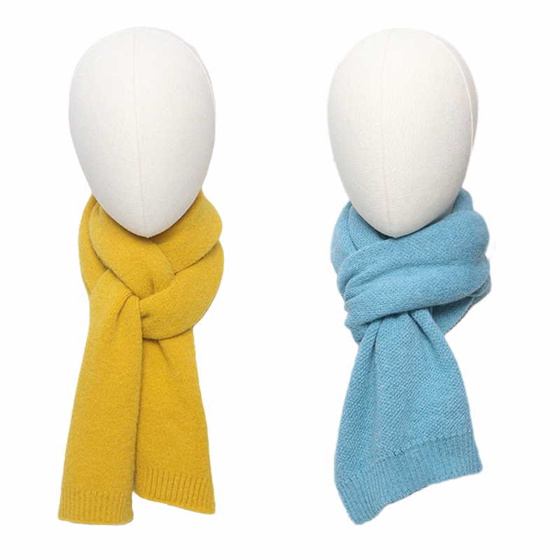 Oversized Cold-Weather Knit Scarf