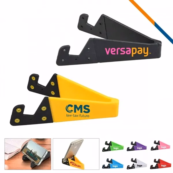 Custom Foldable Universal Phone Stand — Hands-Free Mobile Device Accessory