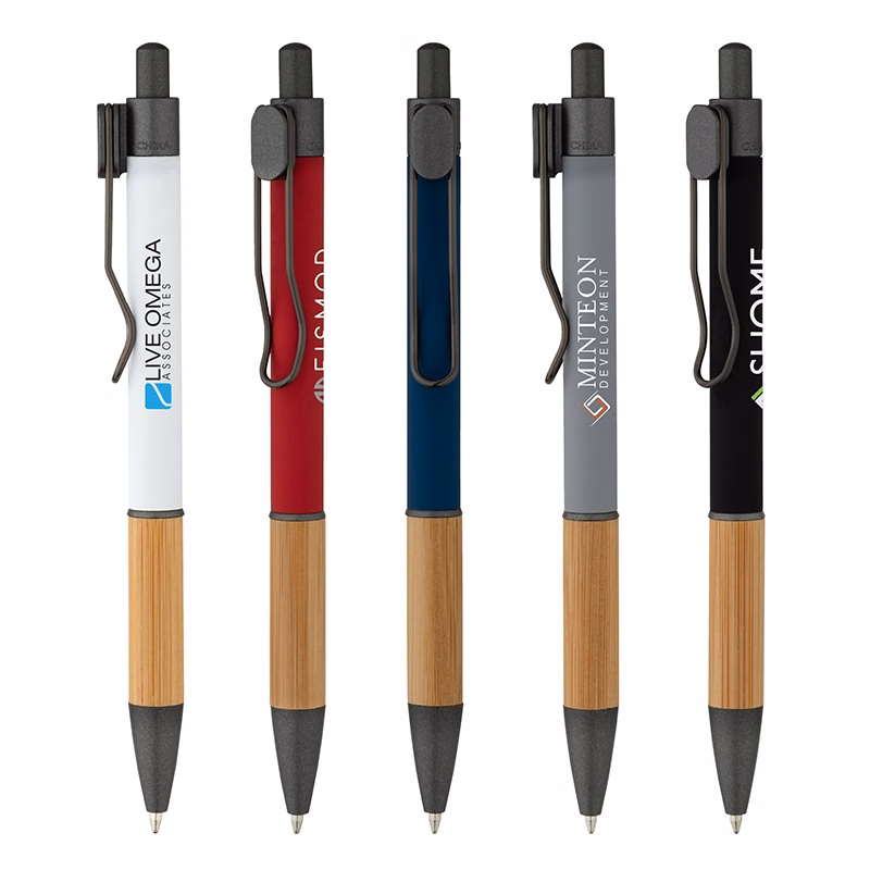 Manoa Ballpoint Pen w/ Bamboo Grip