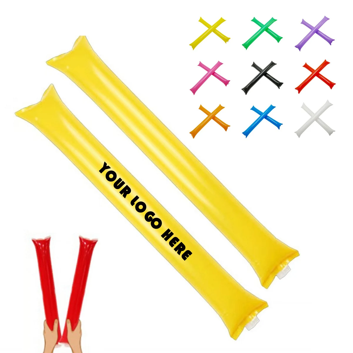 Thicken Inflatable Cheering Thunder Sticks 1