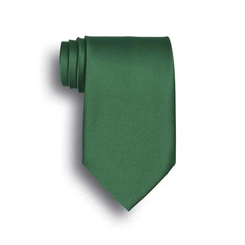 Kelly Green Silk Tie 1