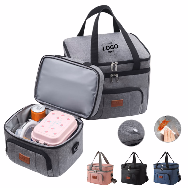 Portable Insulated Refrigerated Food Warmer Lunch Cooler Bag