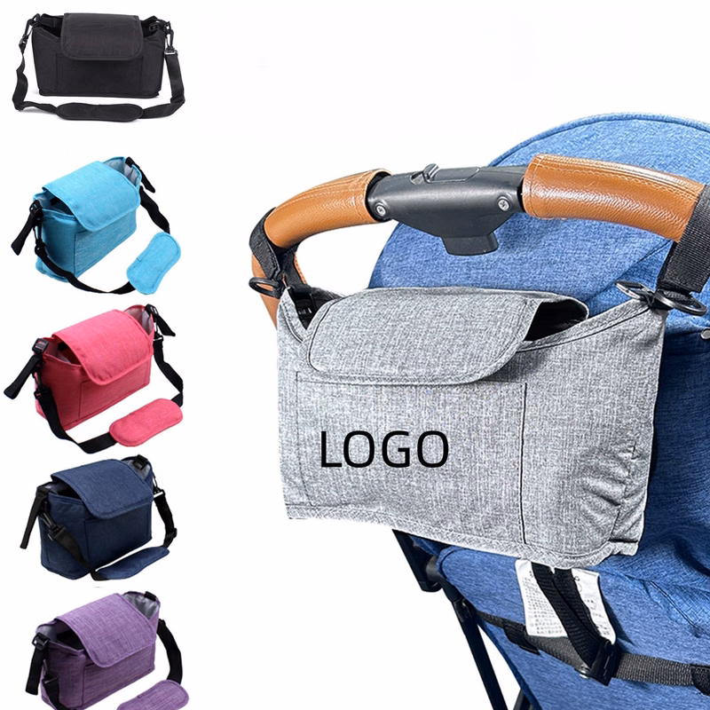 Universal Stroller Organizer with Insulated Cup Holder