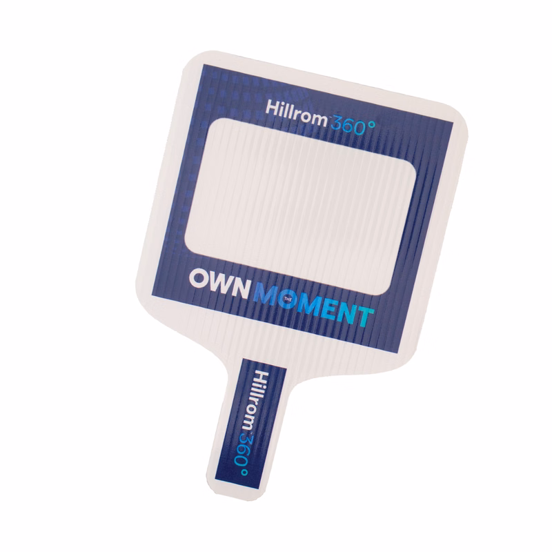 Full Color Dry Erase Hand Fan