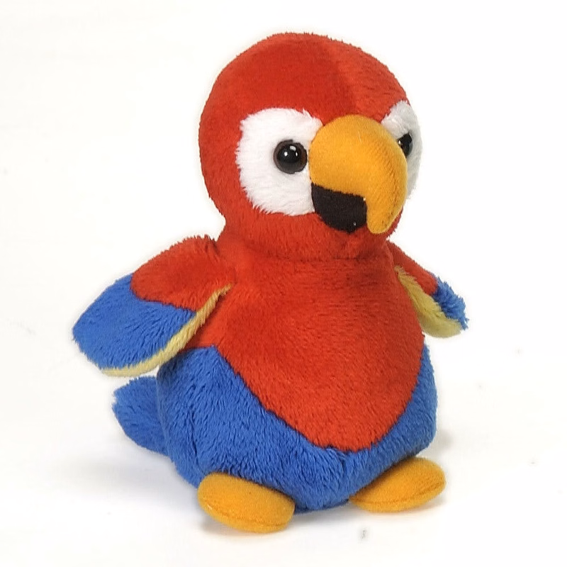Baby Parrot Plush Toys - 5" Ages 3+