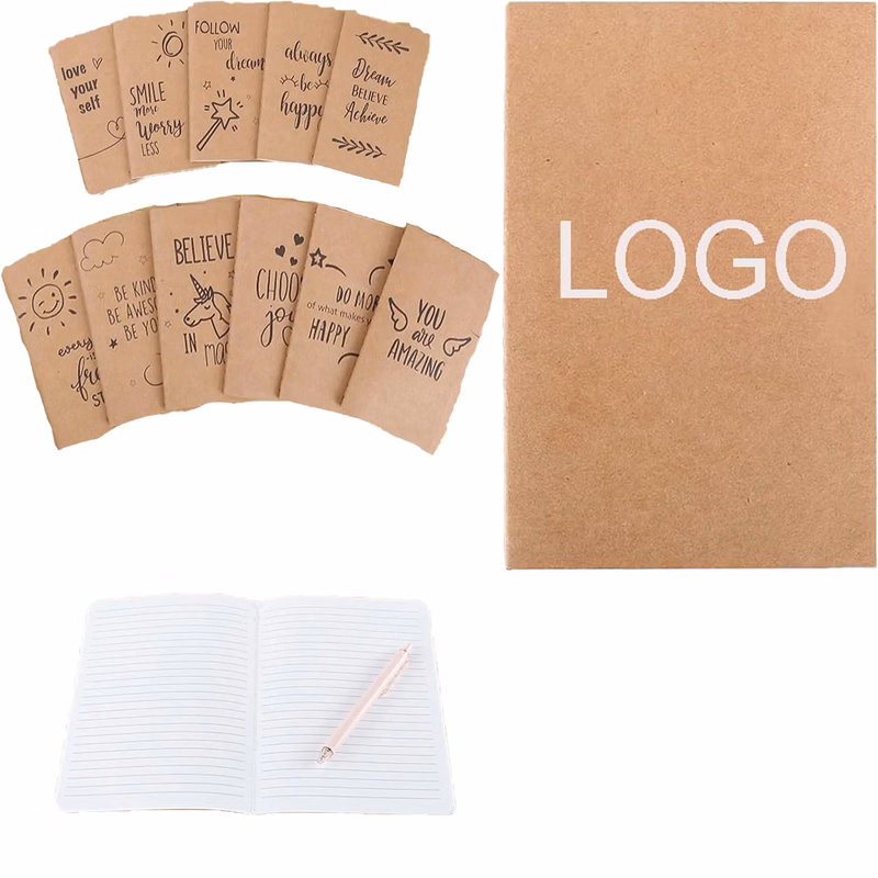Spot Kraft Spiral Notebook Journal
