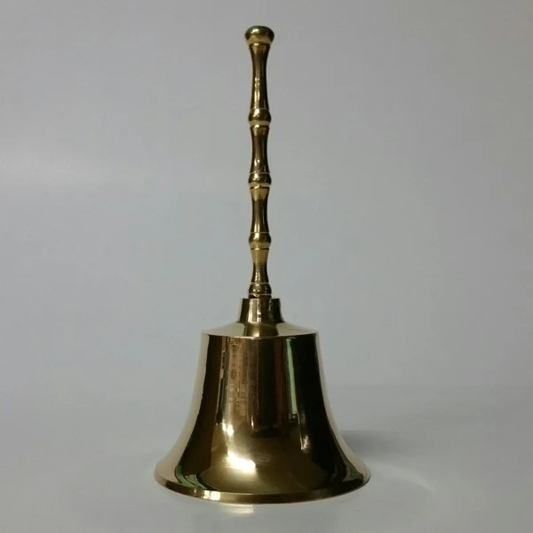 Brass Hand Bell w/Brass handle 1