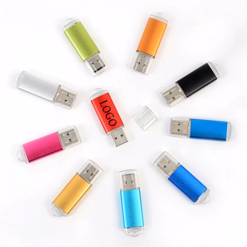 Dust-Proof Metal USB Flash Drive With A Cover