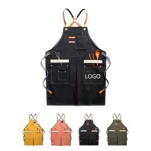 Multi-Use Heavy Duty Work Apron With Tool Pockets 1