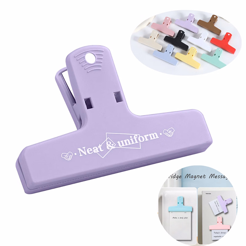 Refrigerator Magnets Multipurpose Bag Food Chip Clips