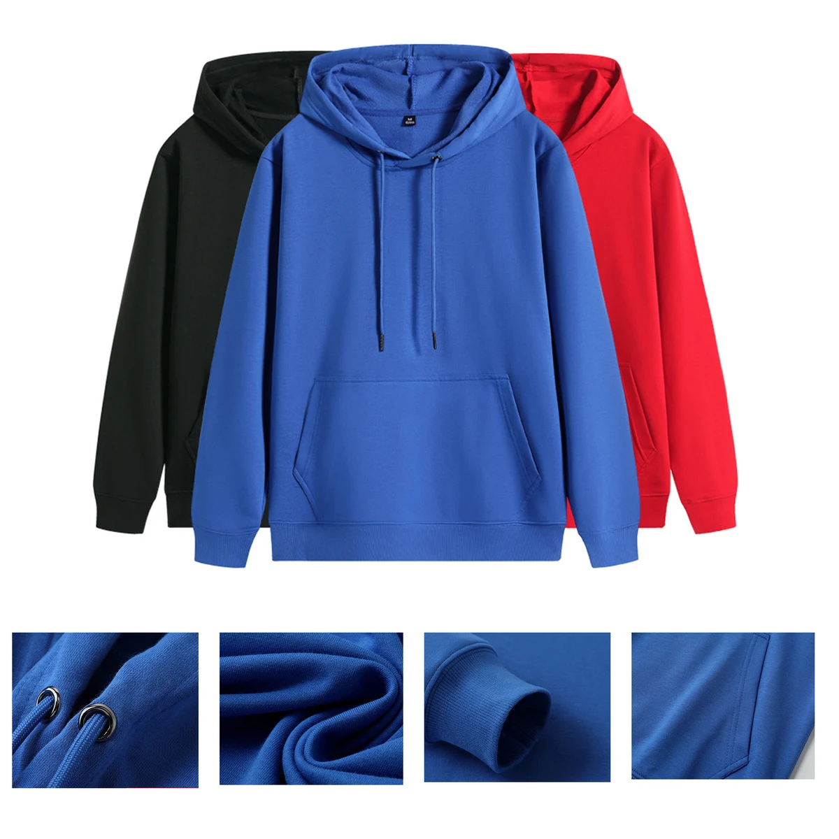 Drawstring Sweatshirt Hoodie, custom hoodie or sweatshirt with logo imprint 1