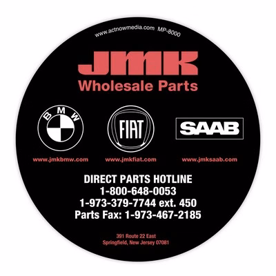 DuraTrac Matte Plus Hard Surface Mouse Pad w/Heavy-Duty Rubber Backing (8"x3/16") Circle