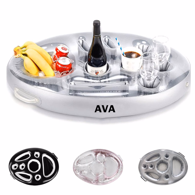 PVC Inflatable Beverage Holder Tray