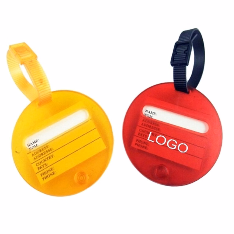 Round Luggage Tag