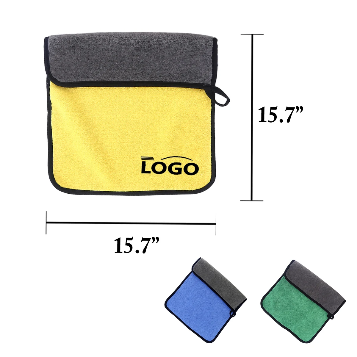 500g Coral Fleece Towel for Home and Car Cleaning 1