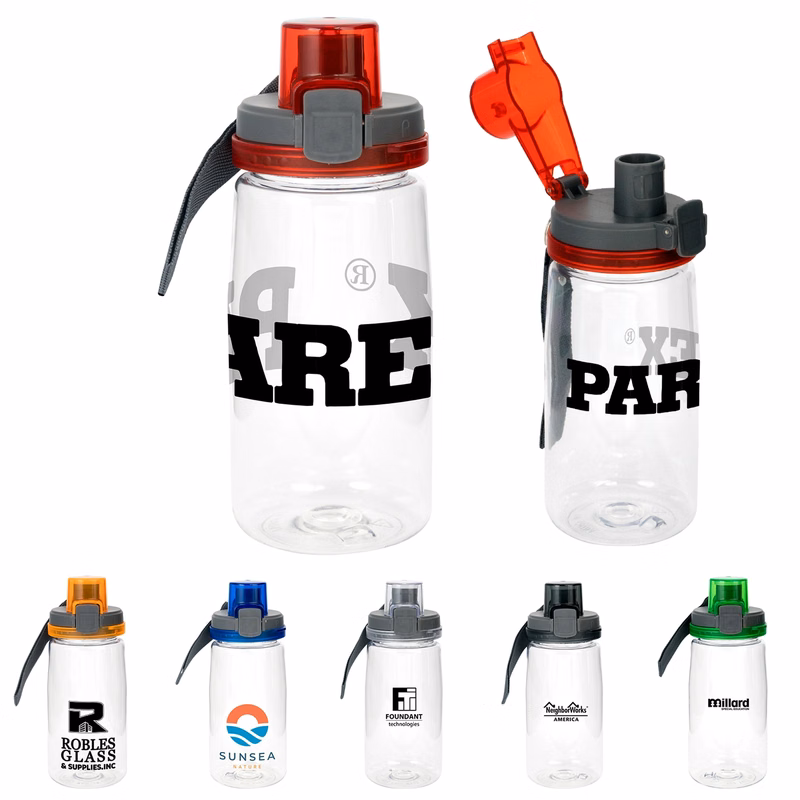 Locking Lid 18 oz. Recycled Bottle