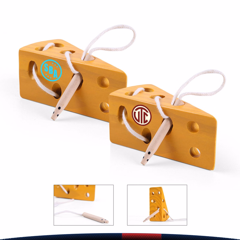 Lincya Wooden Cheese Threading Toy