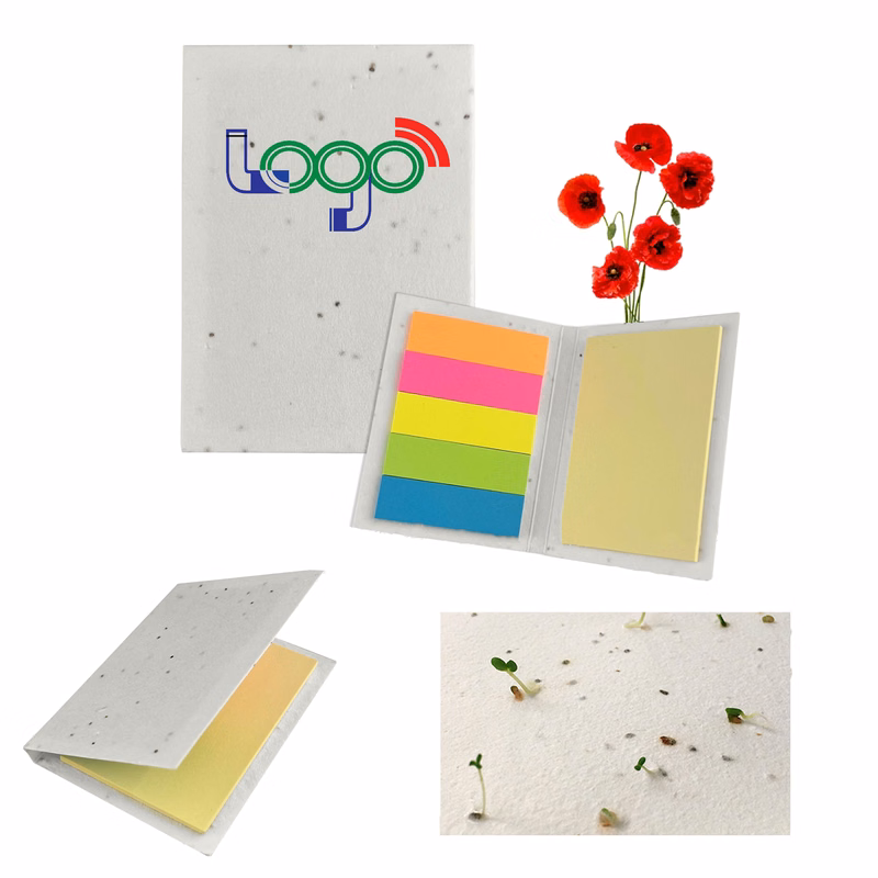 Biodegradable Note Pads With Flower Seeds MOQ 50