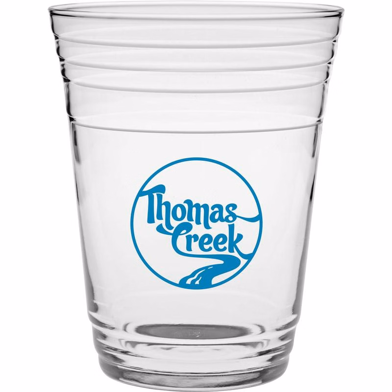 16 oz. Glass Fill Up Cup