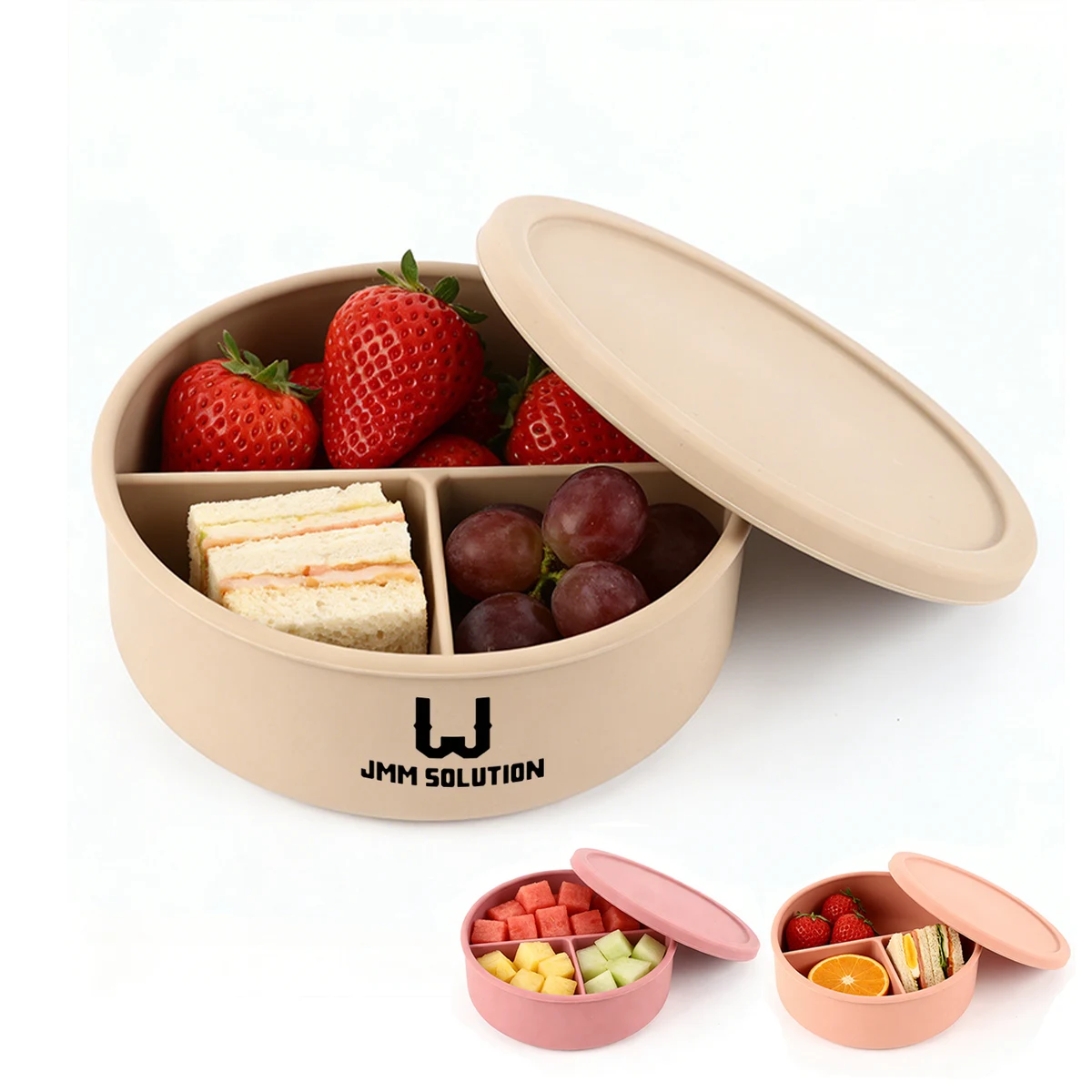 Round Silicone Food Container 1