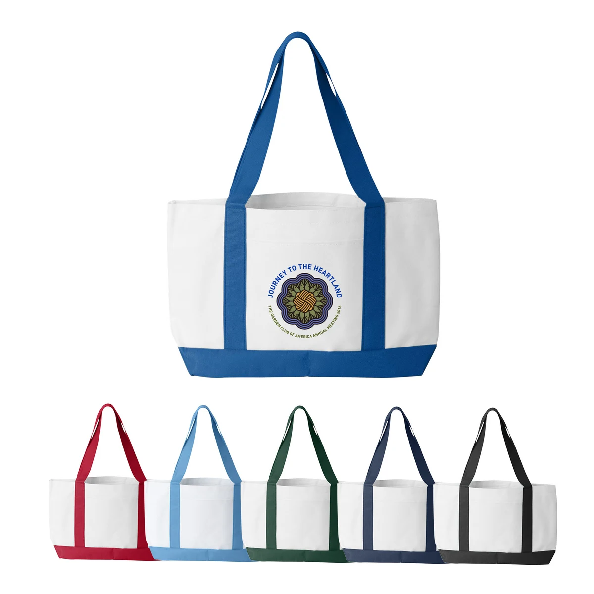 600D Two-Tone Tote Bag 1