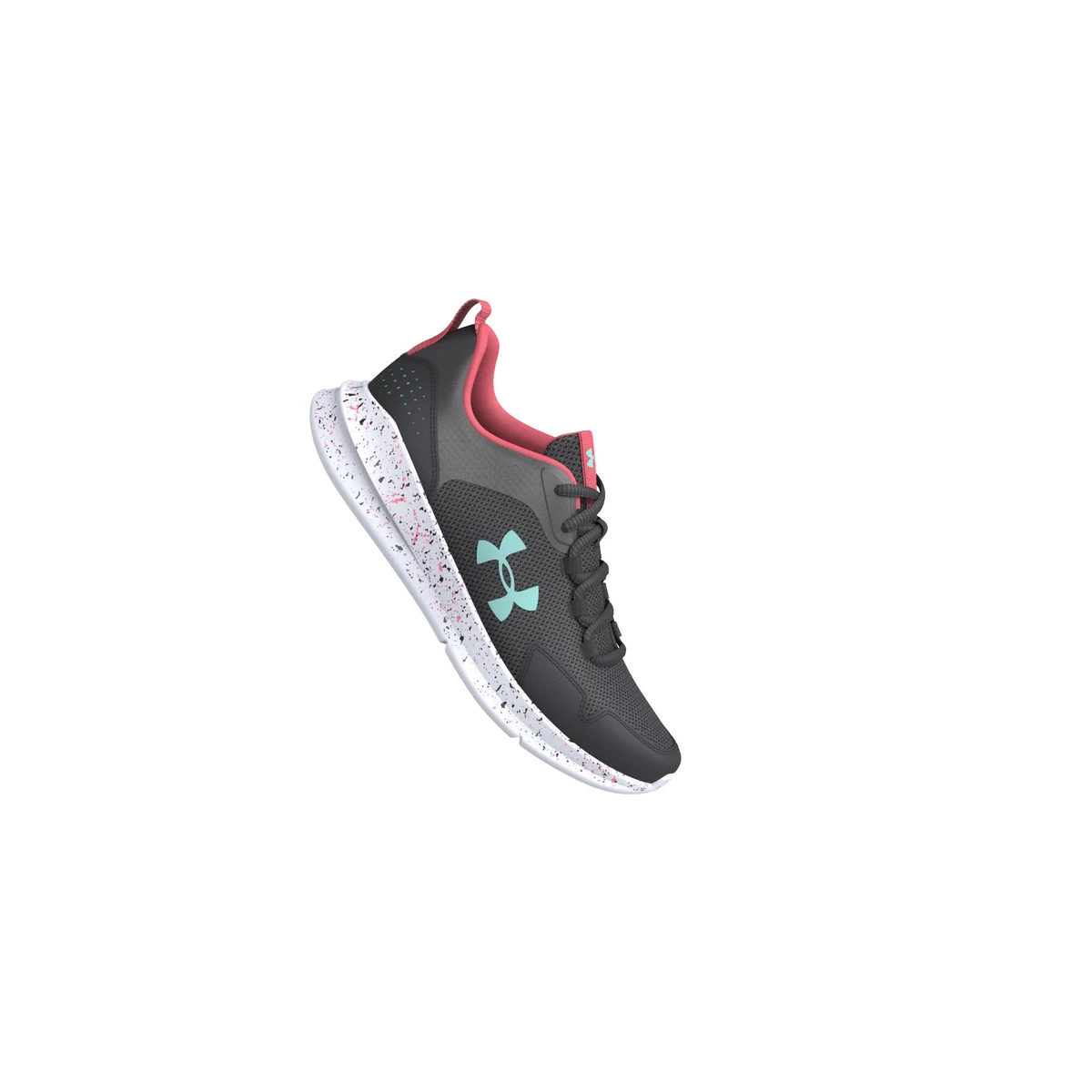 Girls' Grade School UA Essential Paint Splatter Sportstyle Shoes 1