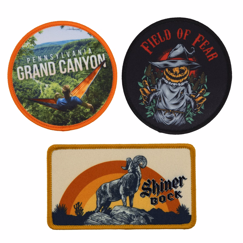 5" Dye Sublimated Patch