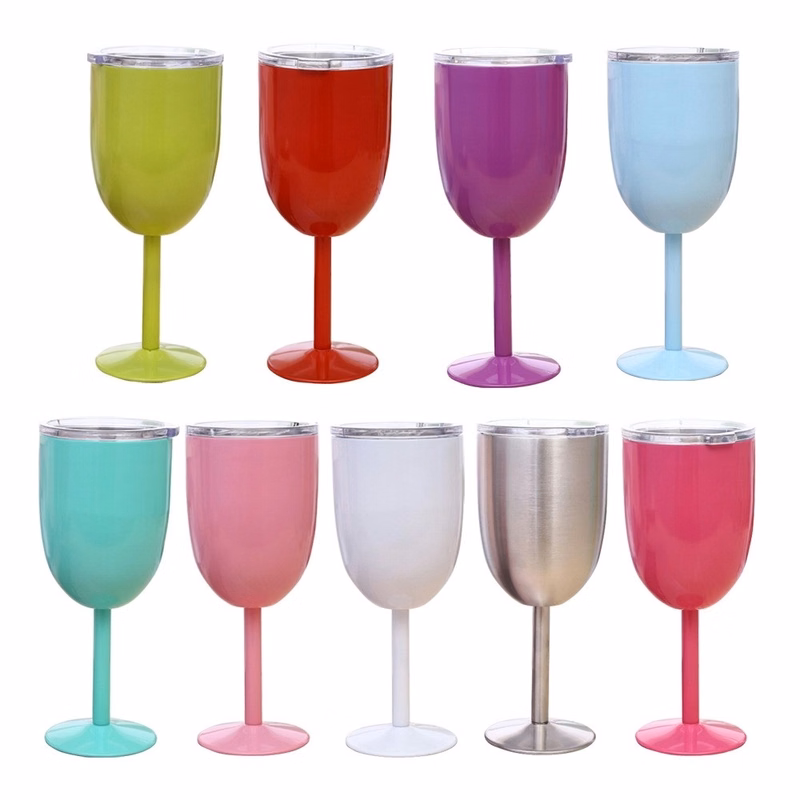 10 oz. Stainless Steel Insulated Goblet