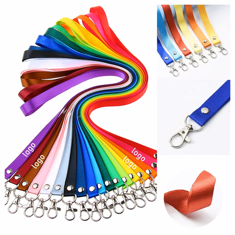 Lanyard Neck Strap For Id With Metal Clip