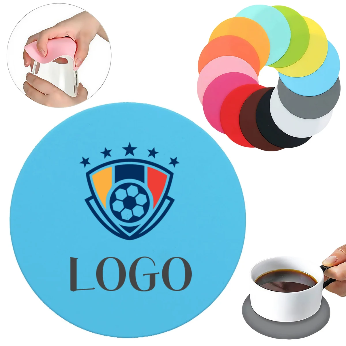Protect Table Silicone Desktop Coaster 1