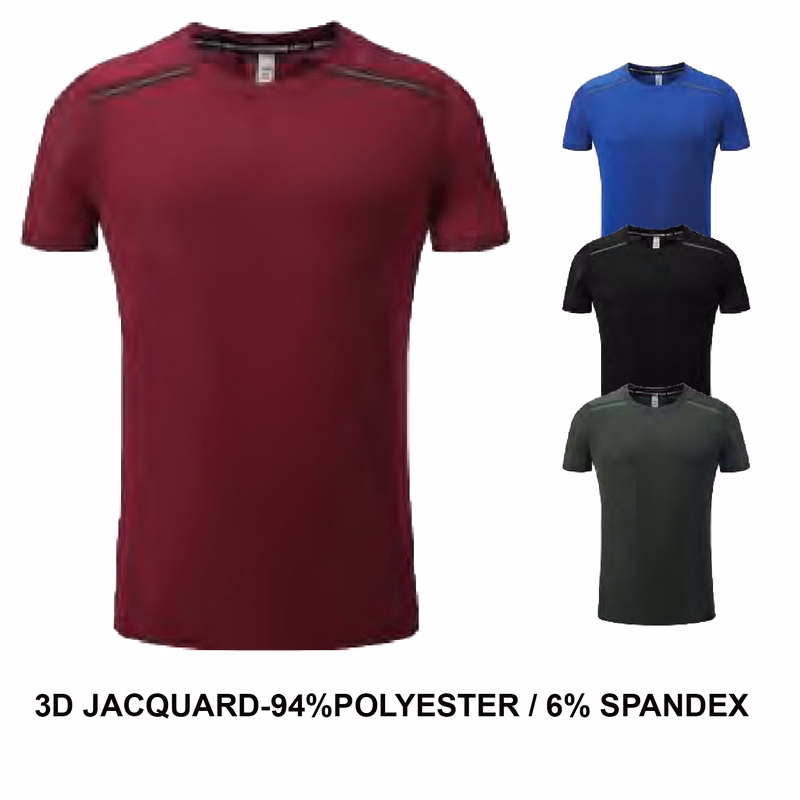 Men's Running Short Sleeve T-Shirt - Stock Style 4