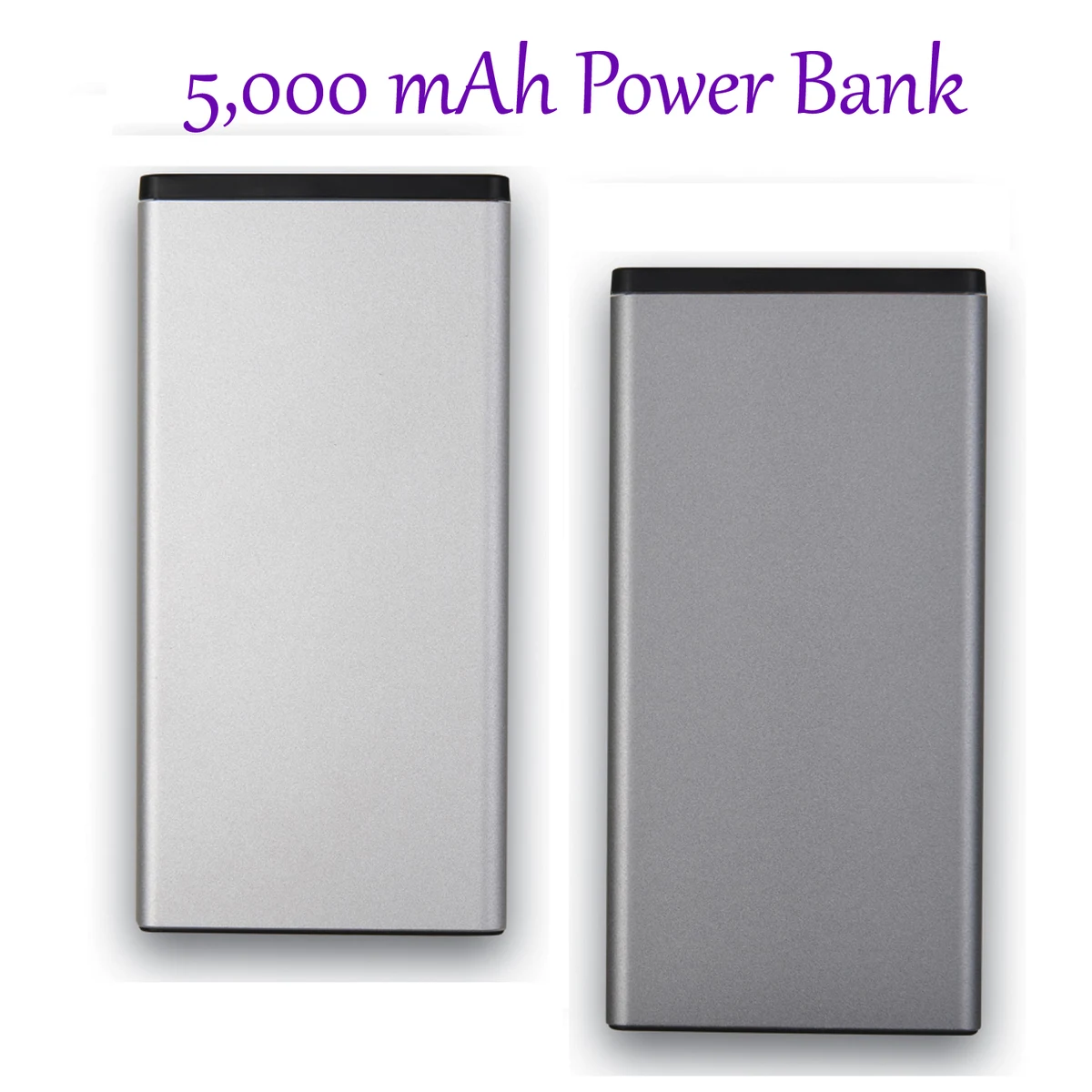 Aluminum 5,000 mAh Power Bank 1