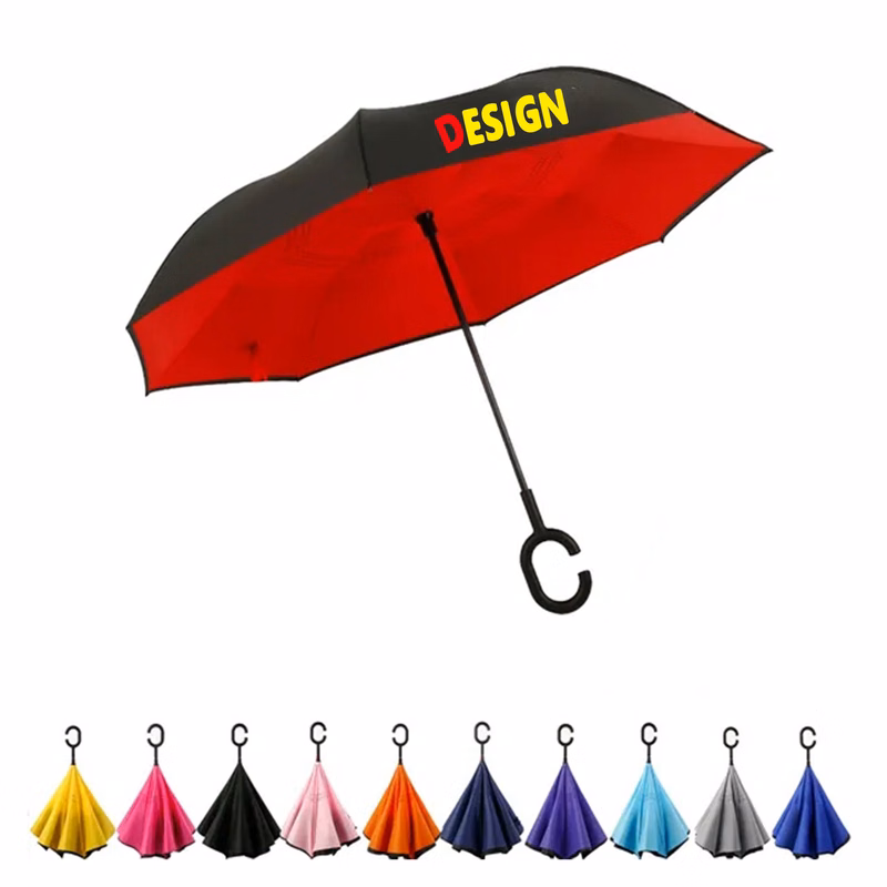 Windproof Inverted Folding Umbrella