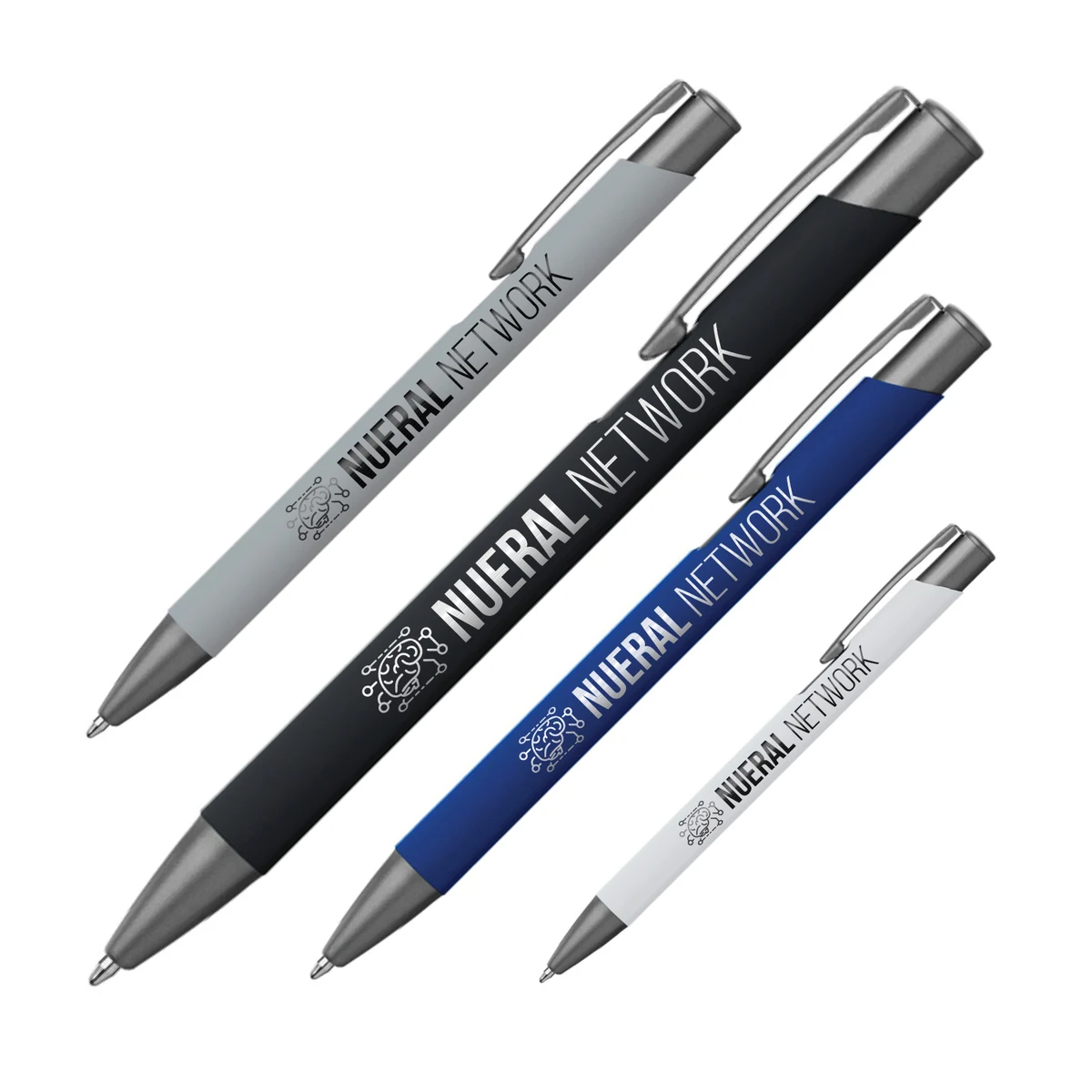 Atherton Softy Metal Pen (Engraved Imprint) 1