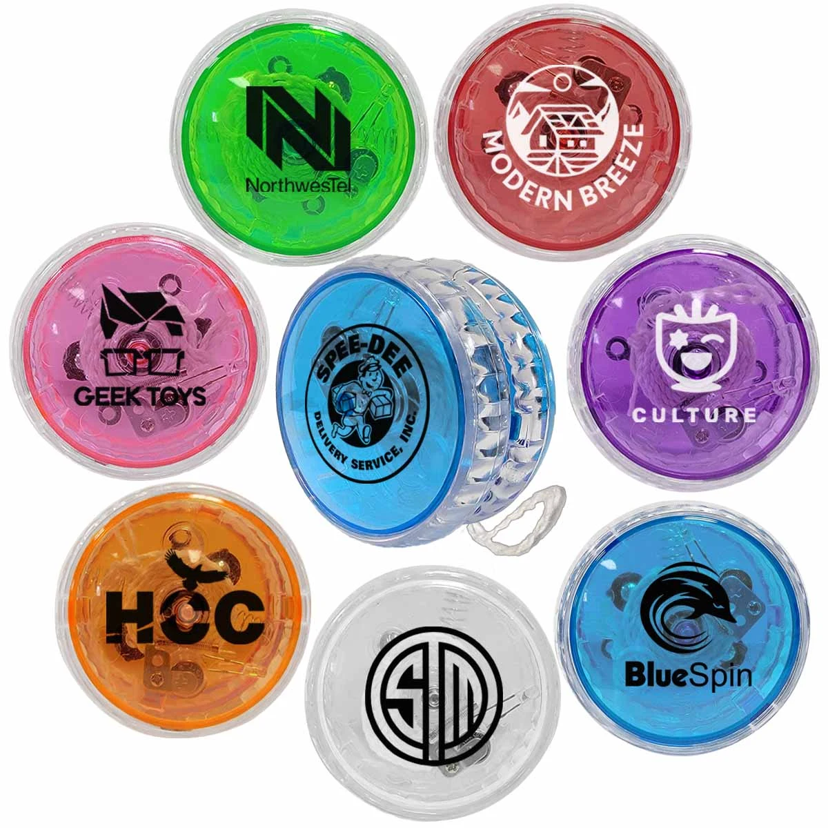 Light Up Fun Yo-Yo In Fashionable Colors -Children Toy Yo Yo Group 1