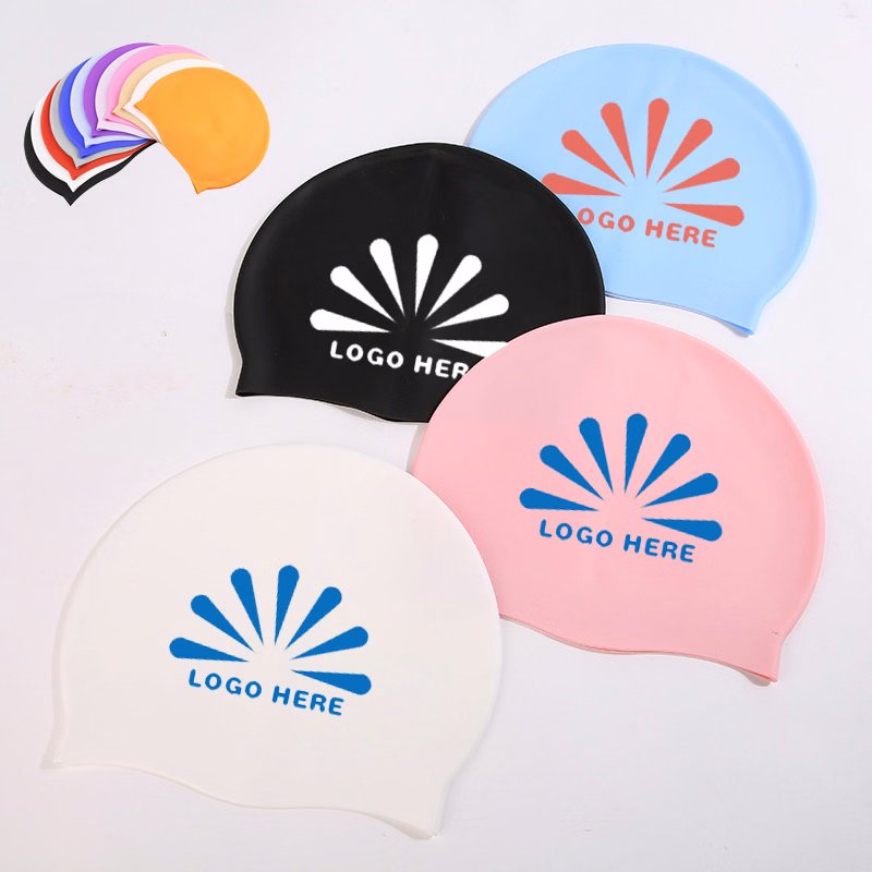 Silicone High Stretch Personalized Swimming Cap