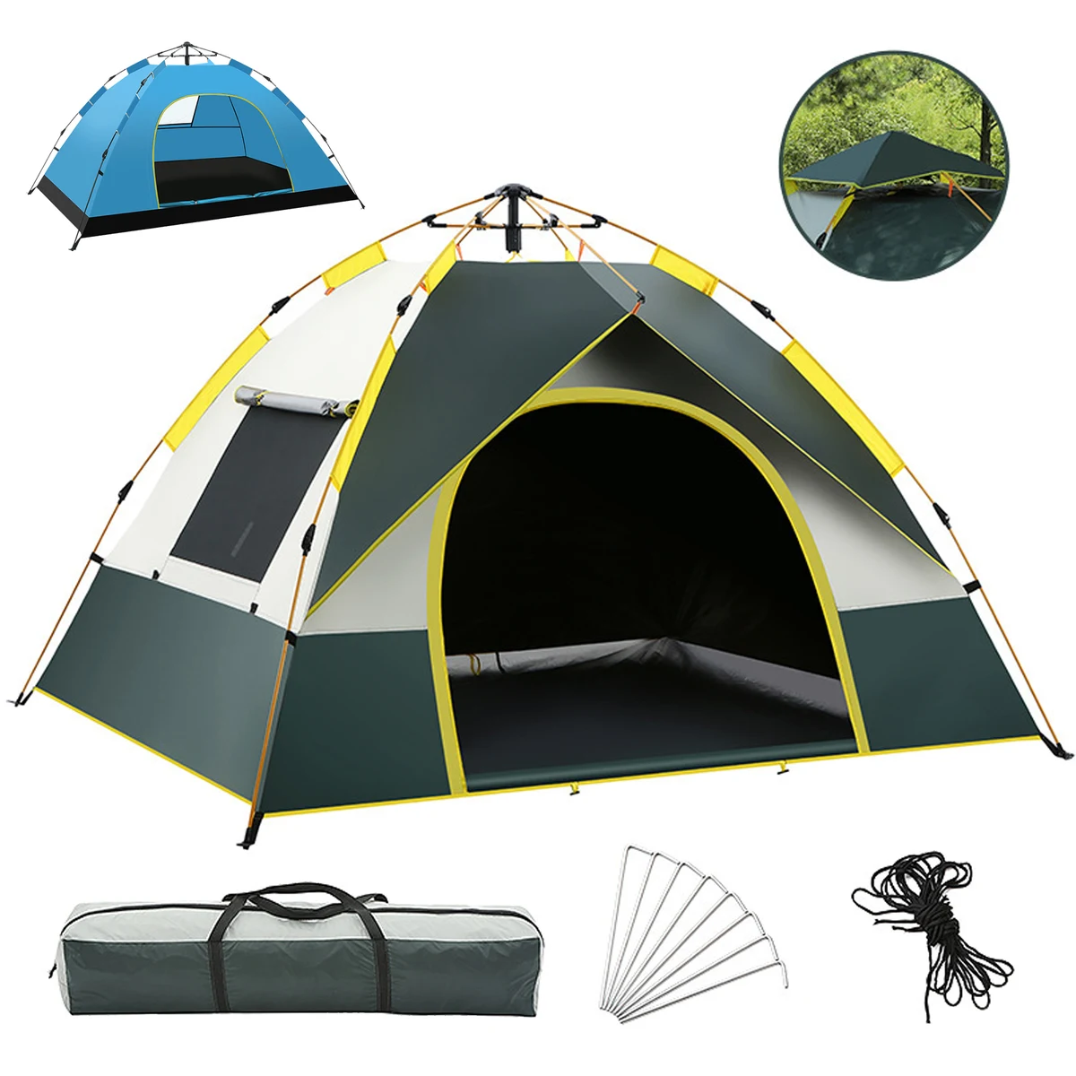 3-4 Person Camping Pop Up Tent 1