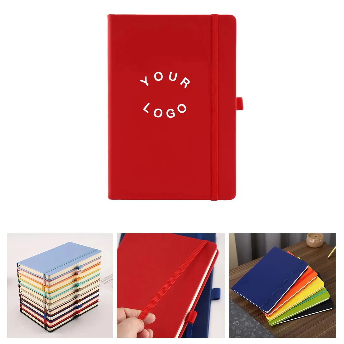 A5 Paper Notebook With Bookmark Ribbon 1