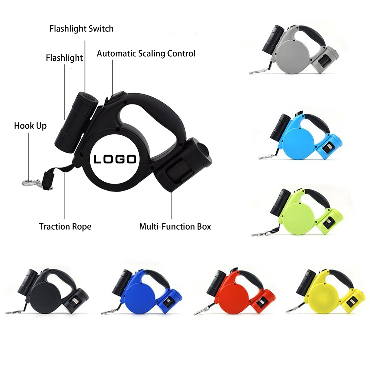 MOQ20 Multifunctional Pet Leash 1