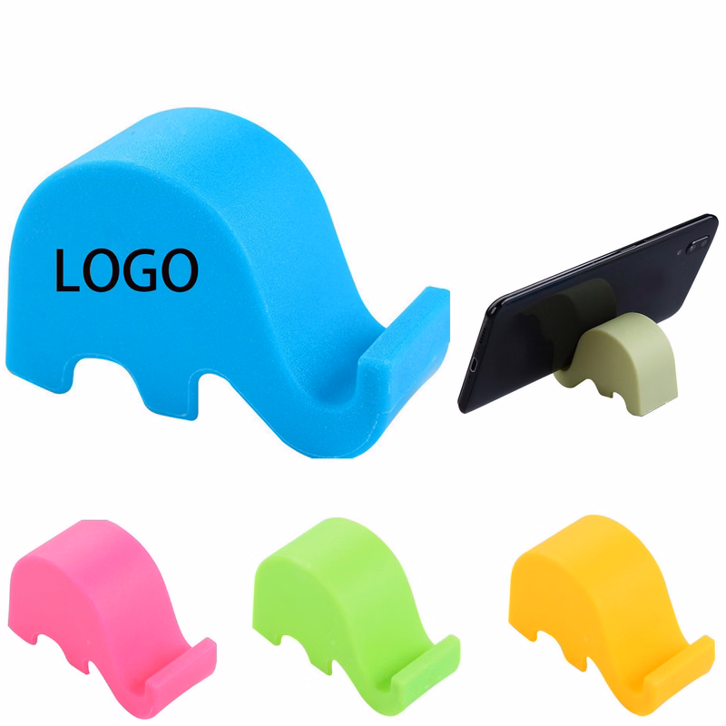 Creative Elephant Mini Multicolor Phone Stand