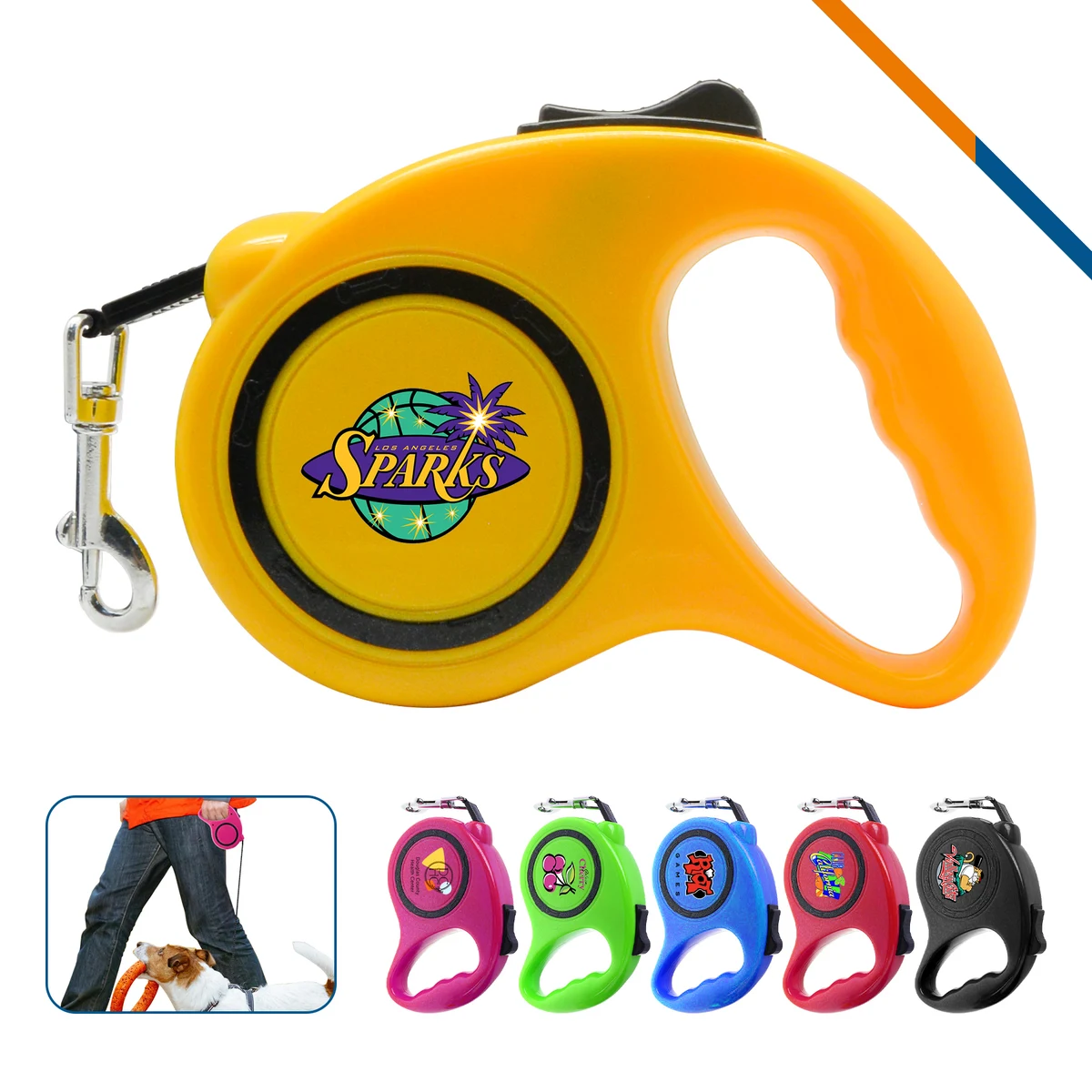 Relaxed Retractable Dog Leash 1