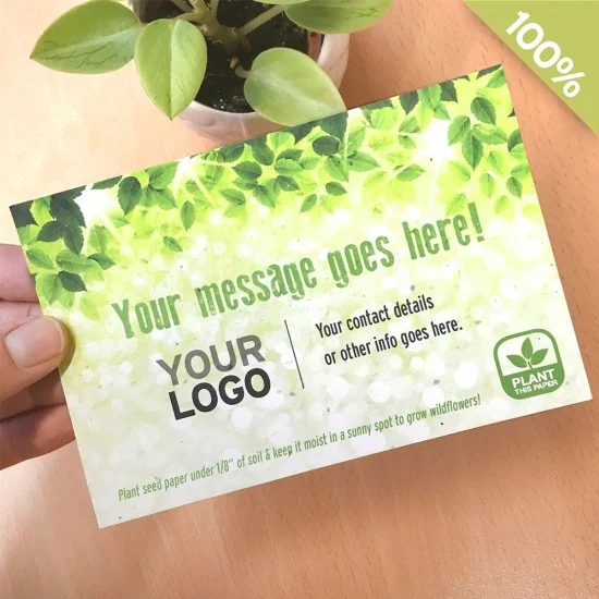 Go Green Medium Seed Paper Panel Cards 1