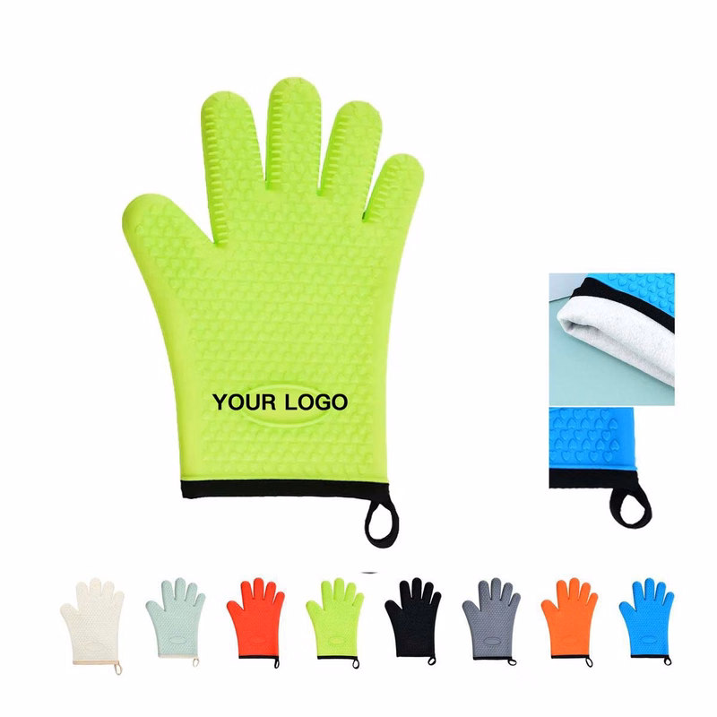 Non Slip Silicone Grilling Mitts for Heat Protection
