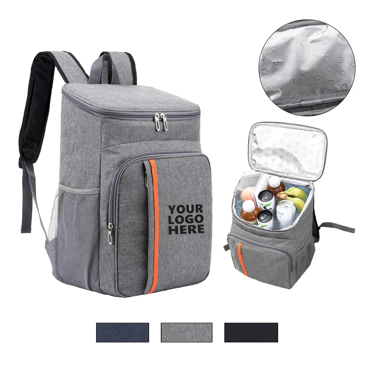 12 Cans Portable Double-Shoulder Insulated Cooler Bag 1