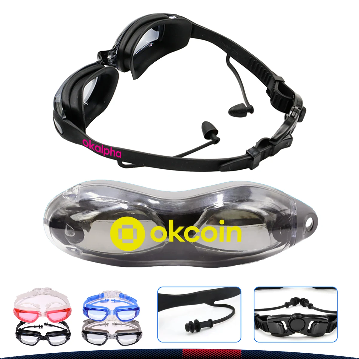 Jerius Adult Swimming Goggles 1