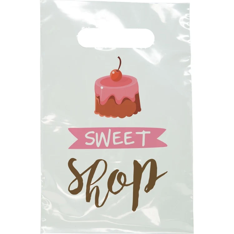 Digital Full Color 1-Sided Clear Plastic Bag (6" x 9") 1