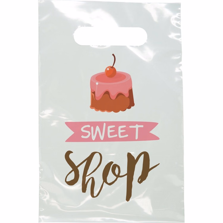 Digital Full Color 1-Sided Clear Plastic Bag (6" x 9")