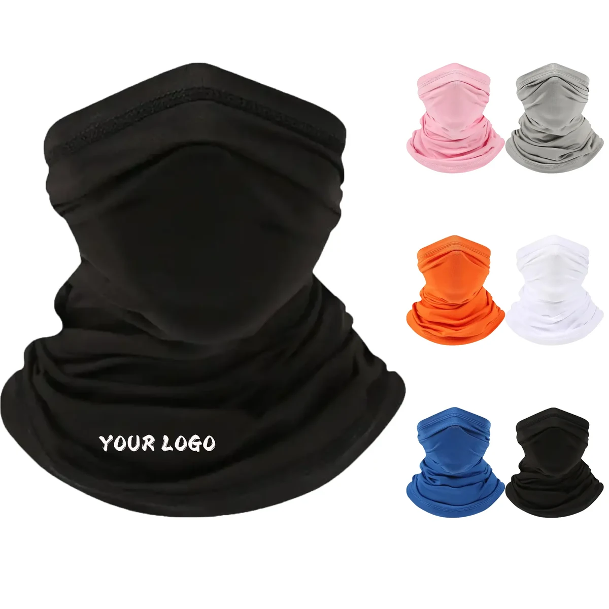 Outdoor Ice Silk Neck Gaiter Face Mask 1