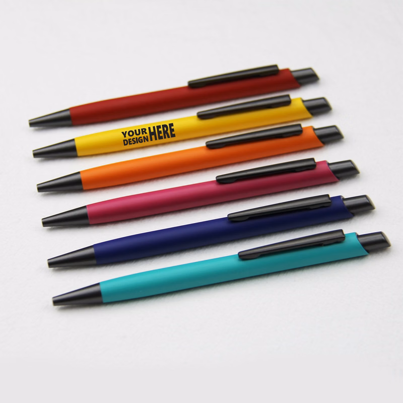 Custom Metal Click Ballpoint Pen With Logo